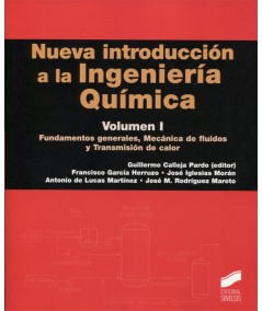 NUEVA INTRODUCCION A LA INGENIERIA QUIMICA. VOLUMEN 1