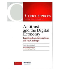 ANTIMONOPOLIO Y LA ECONOMÍA DIGITAL