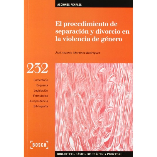 EL PROCEDIMIENTO DE SEPARACION Y DIVORCIO EN LA VIOLENCIA DE GÉNERO