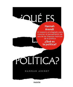 ¿Qué es la política? - hispano libros