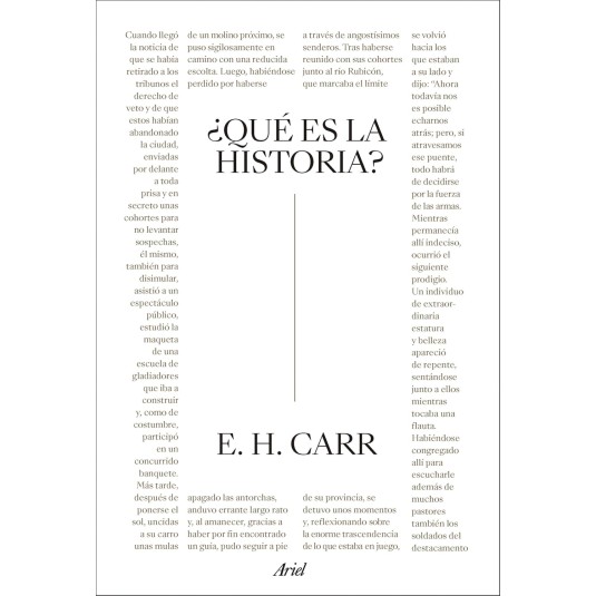 ¿QUÉ ES LA HISTORIA? - Hispano libros