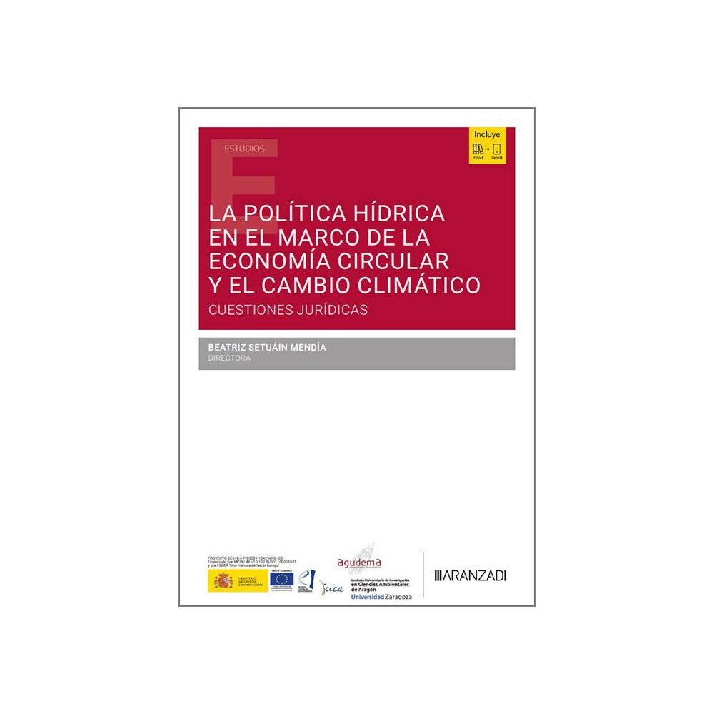 La política hídrica en el marco de la economía circular y el cambio climático - Hispano libros