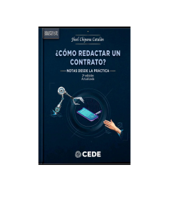 ¿CÓMO REDACTAR UN CONTRATO?. notas desde la práctica