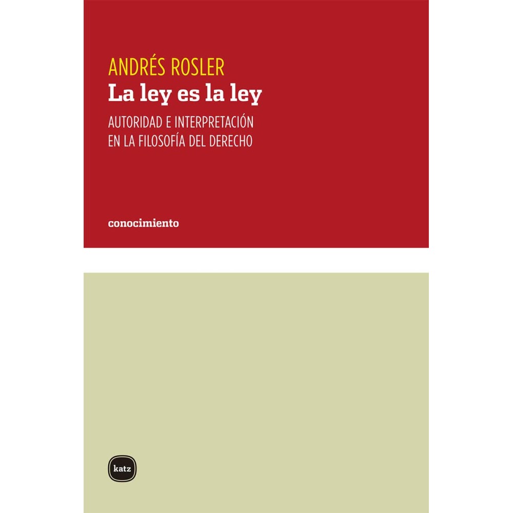LA LEY ES LA LEY