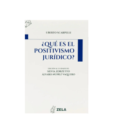 ¿QUÉ ES EL POSITIVISMO JURÍDICO?