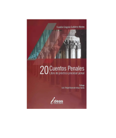 20 CUENTOS PENALES Libro de Práctica Procesal Penal