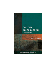 ANÁLISIS ECONÓMICO DEL DERECHO