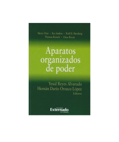 APARATOS ORGANIZADOS DE PODER