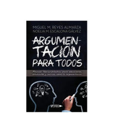 ARGUMENTACIÓN PARA TODOS