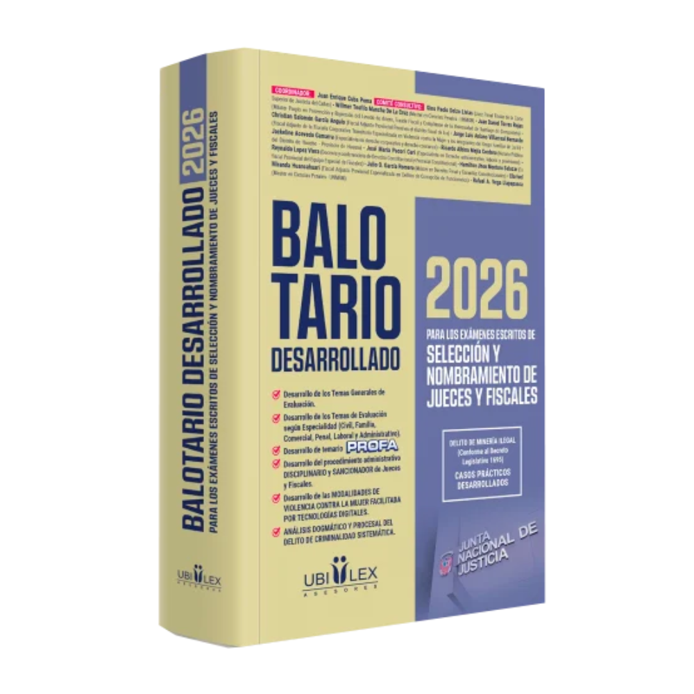 BALOTARIO DESARROLLADO 2026