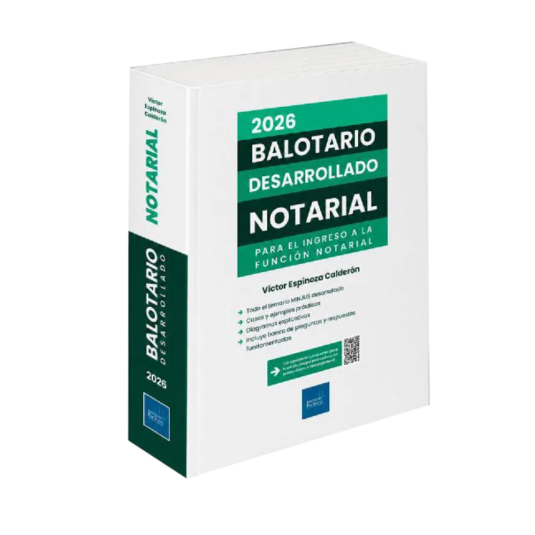 BALOTARIO DESARROLLADO NOTARIAL