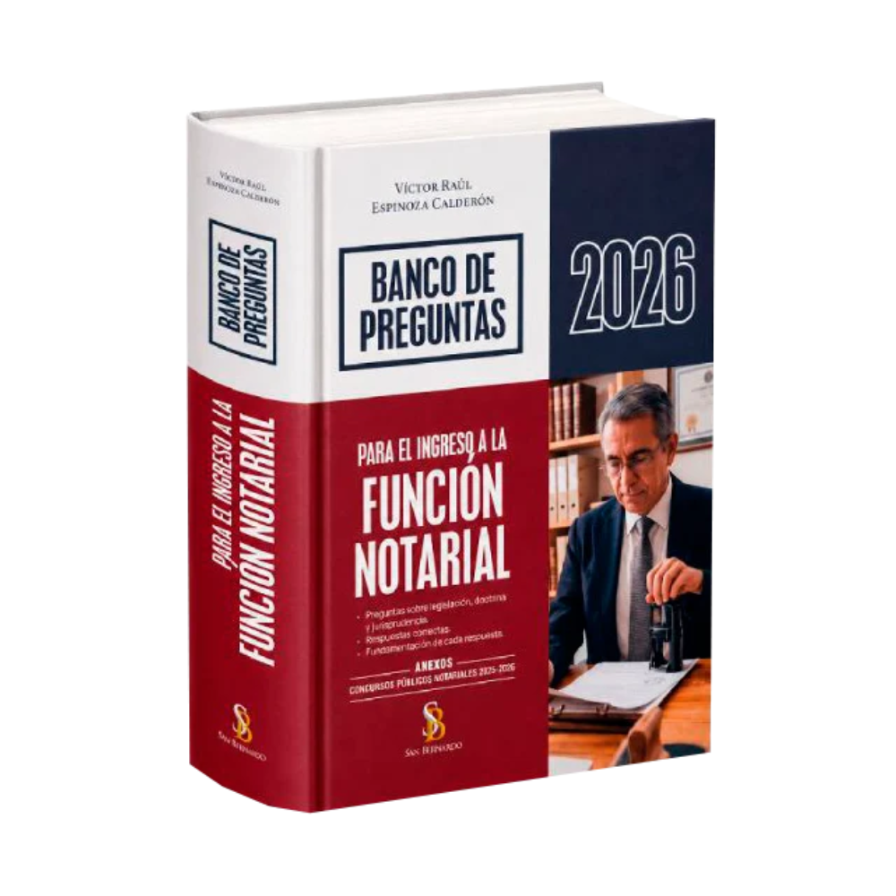 BANCO DE PREGUNTAS PARA EL INGRESO A LA FUNCIÓN NOTARIAL