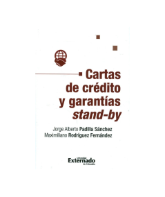 CARTAS DE CRÈDITO Y GARANTÌAS STAND BY