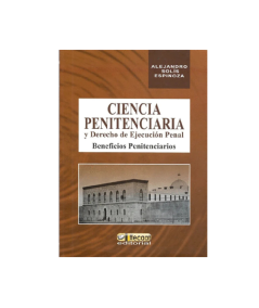 CIENCIA PENITENCIARIA Y DERECHO DE EJECUCIÓN PENAL