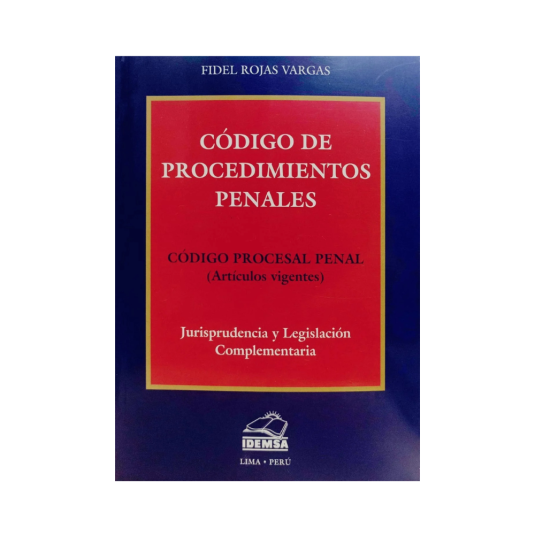 CÓDIGO DE PROCEDIMIENTOS PENALES