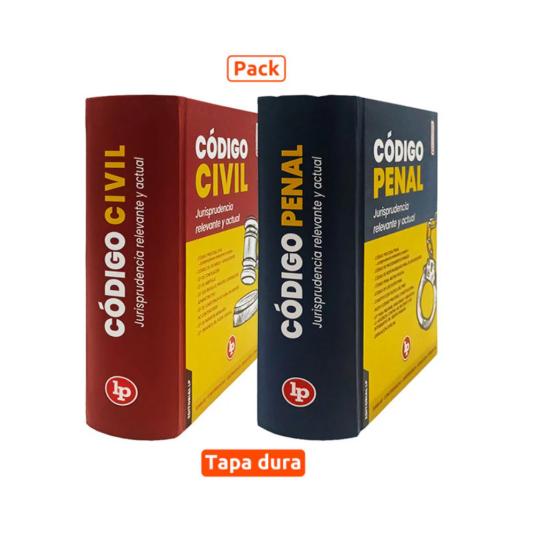 CÓDIGO PENAL Y CIVIL LP EDICION DE LUJO PACK