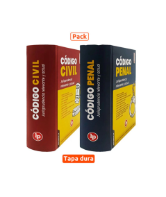 CÓDIGO PENAL Y CIVIL LP EDICION DE LUJO PACK