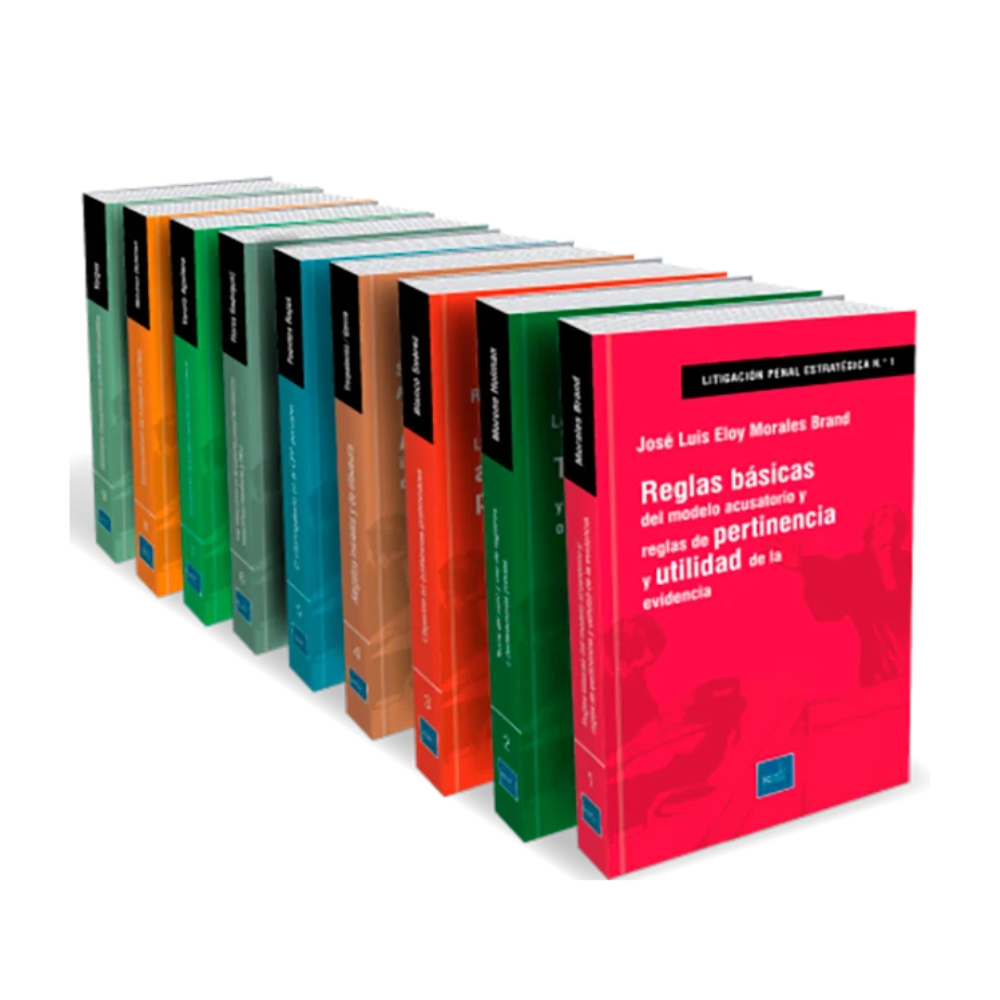 COLECCION DE LITIGACION ESTRATEGICA. 9 VOLÚMENES