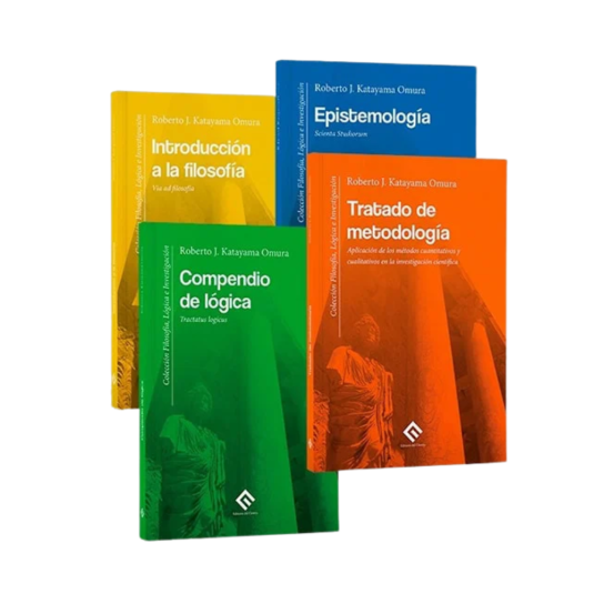 Colección Filosofía, Lógica e Investigación. 4 volúmenes