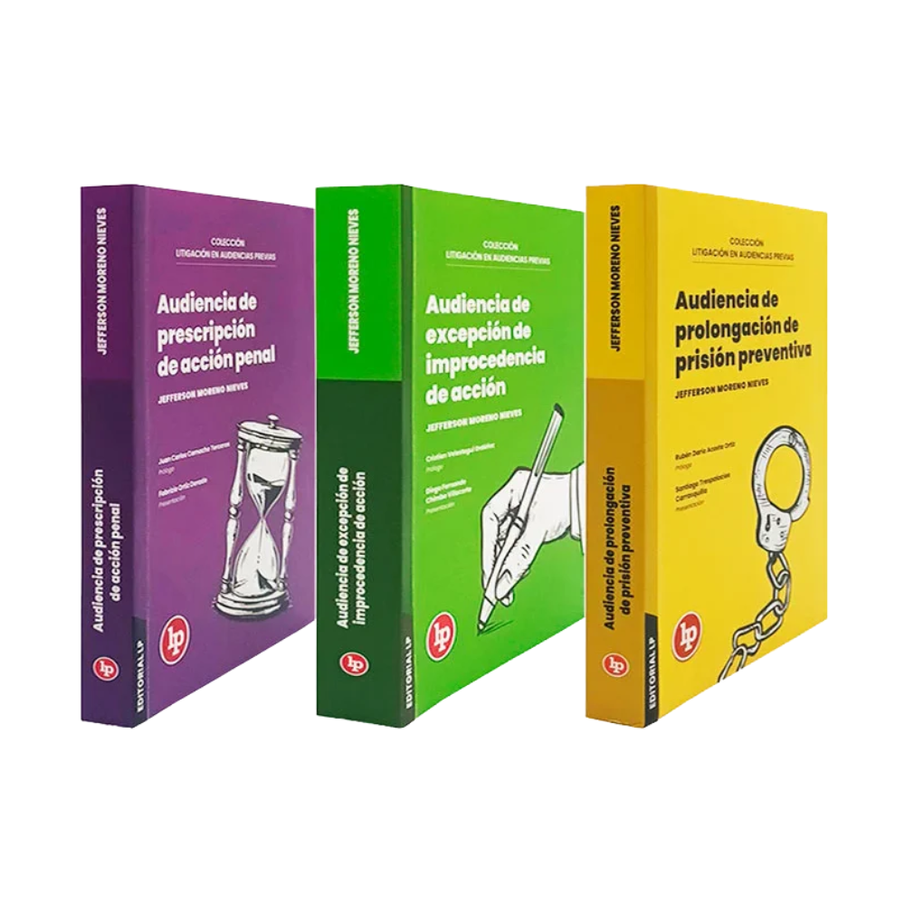 COLECCIÓN LITIGACIÓN EN AUDIENCIAS PREVIAS