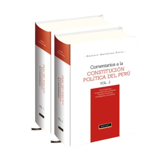 COMENTARIOS A LA CONSTITUCIÓN POLÍTICA DEL PERÚ. 2 TOMOS