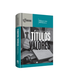 COMENTARIOS A LA LEY DE TÍTULOS VALORES