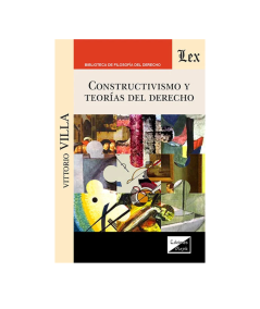 CONSTRUCTIVISMO Y TEORÍAS DEL DERECHO