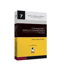 Consumidor y servicio inmobiliarios a la luz del código de consumo