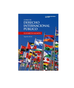 CURSO DE DERECHO INTERNACIONAL PÚBLICO