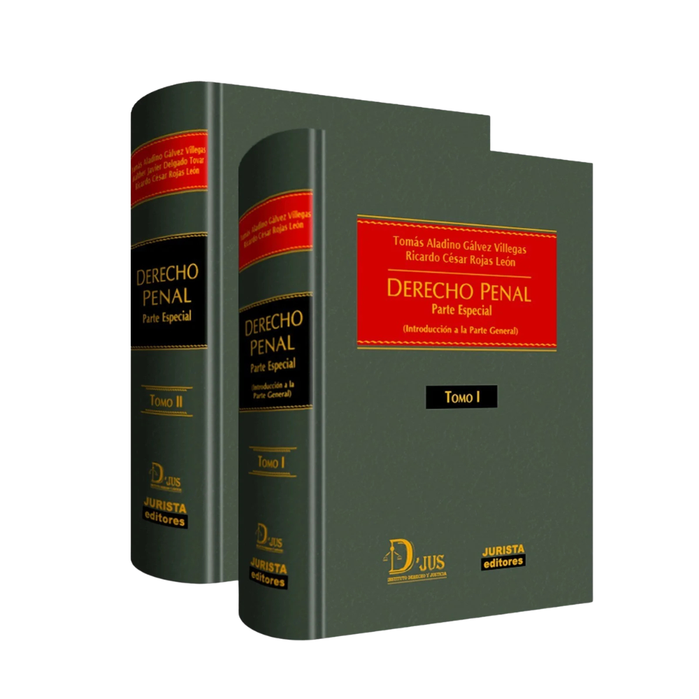 DERECHO PENAL – PARTE ESPECIAL (2 tomos)
