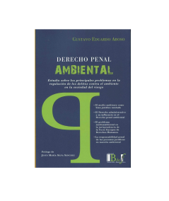 DERECHO PENAL AMBIENTAL
