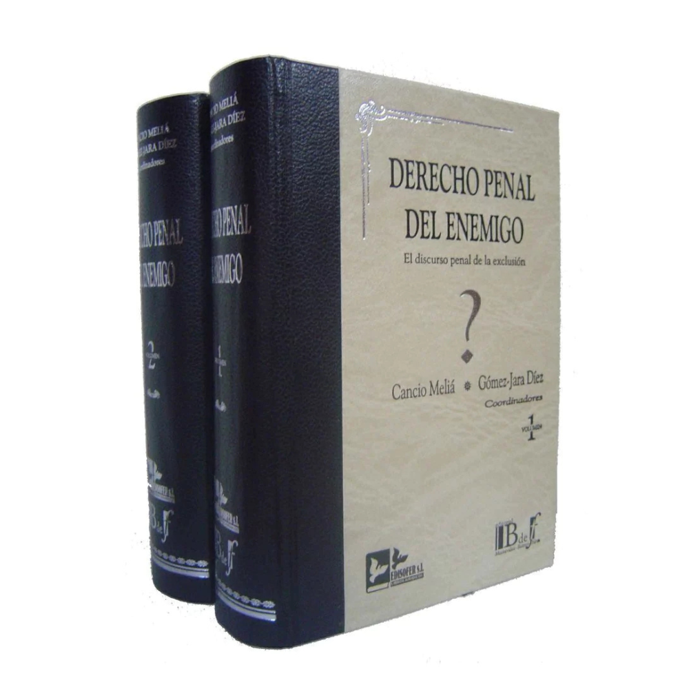 DERECHO PENAL DEL ENEMIGO. 2 TOMOS