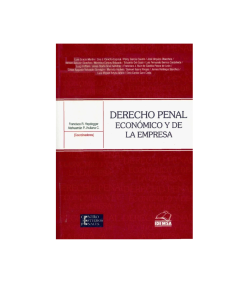 DERECHO PENAL ECONÓMICO Y DE LA EMPRESA