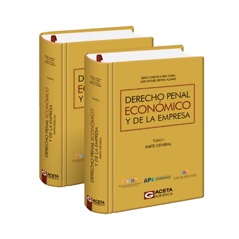 DERECHO PENAL ECONÓMICO Y DE LA EMPRESA 2 TOMOS