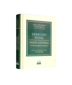 DERECHO PENAL PARTE GENERAL Principios y categorías dogmáticas