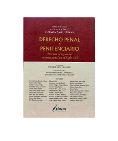 Derecho Penal y Penitenciario