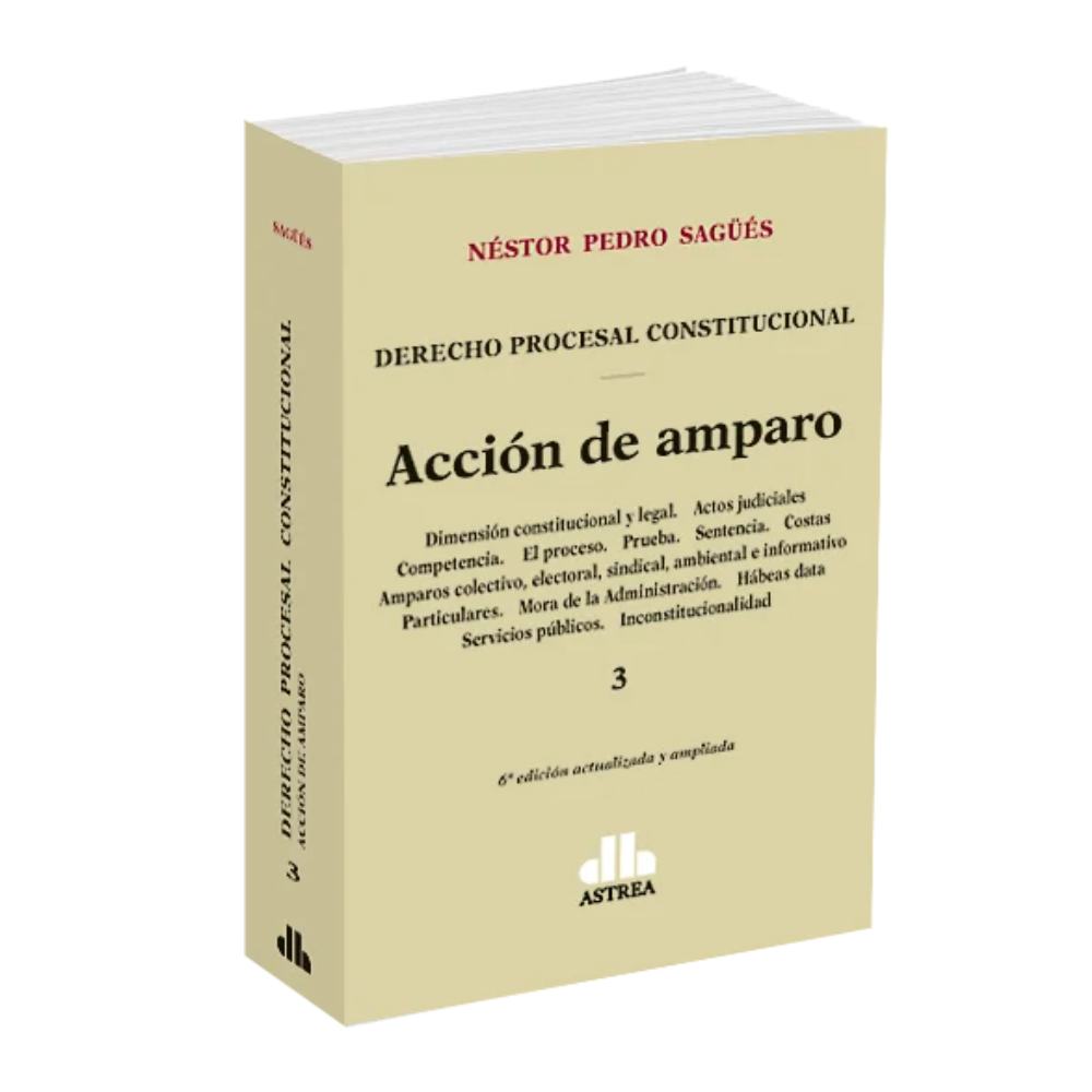 DERECHO PROCESAL CONSTITUCIONAL. ACCIÓN DE AMPARO