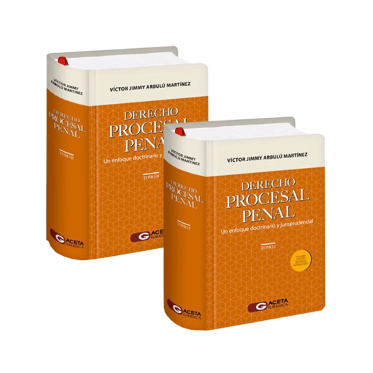 DERECHO PROCESAL PENAL. 2 TOMOS