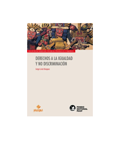 DERECHOS A LA IGUALDAD Y NO DISCRIMINACIÓN