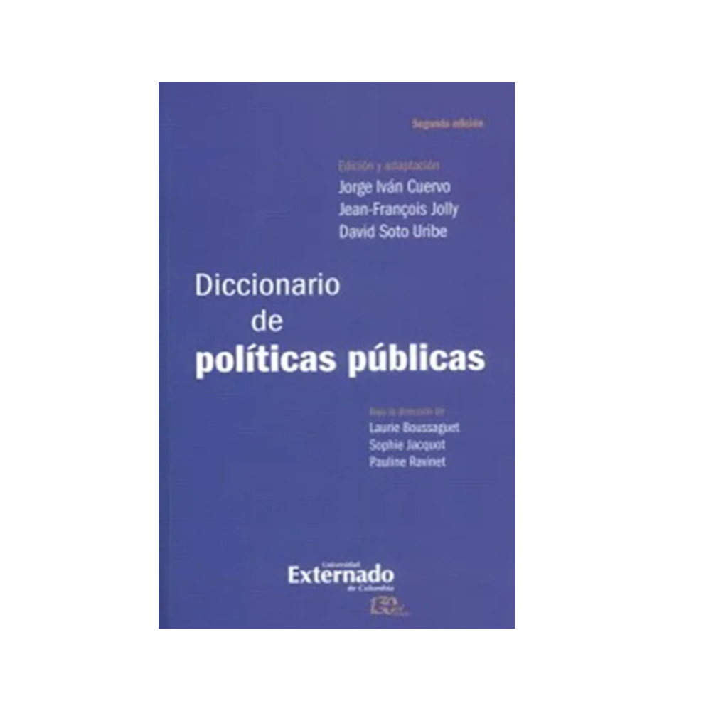 DICCIONARIO DE POLÍTICAS PÚBLICAS