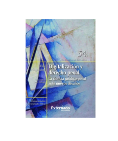 DIGITALIZACIÓN Y DERECHO PENAL