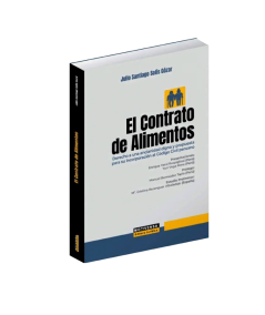 EL CONTRATO DE ALIMENTOS
