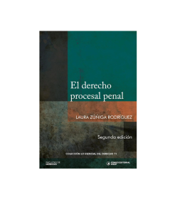 EL DERECHO PROCESAL PENAL