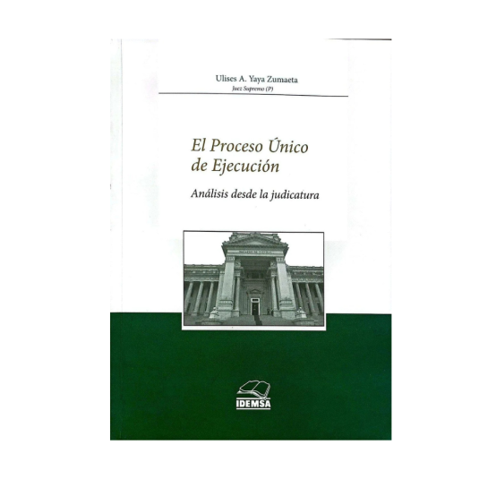EL PROCESO UNICO DE EJECUCION