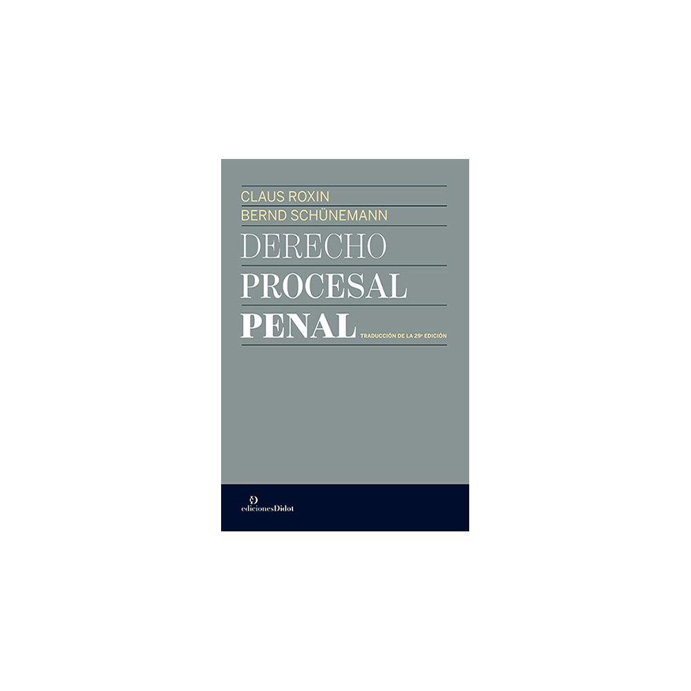 DERECHO PROCESAL PENAL