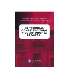 EL TRIBUNAL CONSTITUCIONAL Y SU AUTONOMIA PROCESAL