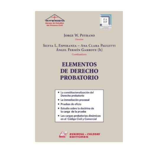 ELEMENTOS DE DERECHO PROBATORIO