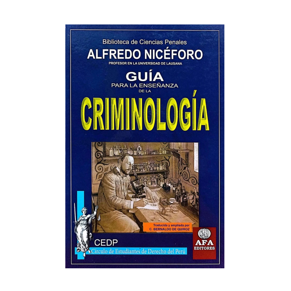 GUÍA PARA LA ENSEÑANZA DE LA CRIMINOLOGIA 2 TOMOS