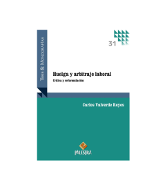 HUELGA Y ARBITRAJE LABORAL