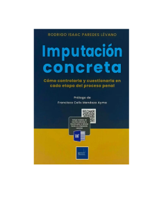 IMPUTACIÓN CONCRETA